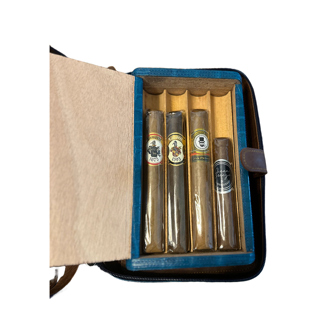 Zigarrenetui AZUL mit Holzbox by LAMPERT CIGARS
